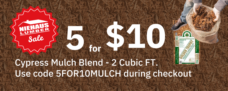 Mulch for Sale at Niehaus Lumber